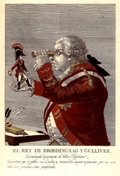 Der König von Brobdingnag und Gulliver