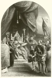 König Johann unterzeichnet die Magna Charta