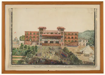Das Haus in Peshawur von Monsieur le General Avitabile, Lugmanee, Khohistan