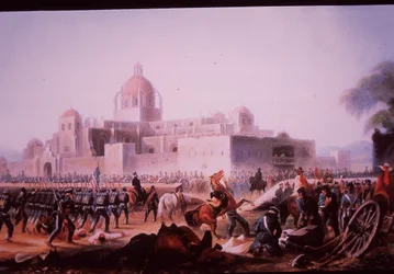 Mexikanisch-Amerikanischer Krieg (1846-48), US-Truppen greifen San Mateo bei Churubusco an