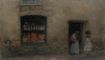 Eine Orange Note: Süßwarenladen, 1883 oder 1884