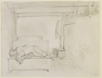 Auf dem Bauernhof von Maladrie, 1858