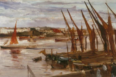 Battersea Reach, ca. 1863