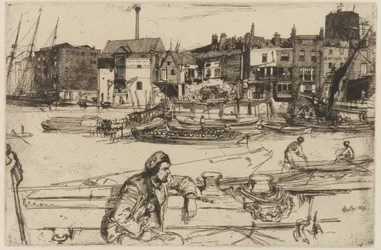 Black Lion Wharf, 1859