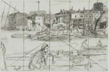 Black Lion Wharf, 1859.