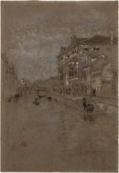 Kanal in Venedig (Tabaklager)