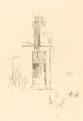 Hähne und Hennen, Hôtel Colbert, 1891