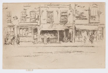 Fischladen, Chelsea, ca. 1884-86