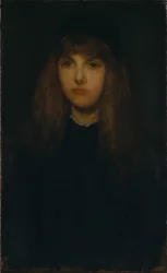 Mädchen in Schwarz (Schmollender Tom)