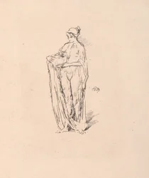 Mädchen mit Schüssel, 1895