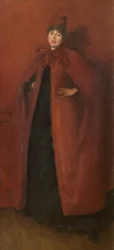 Harmonie in Rot: Lampenlicht, 1884-86