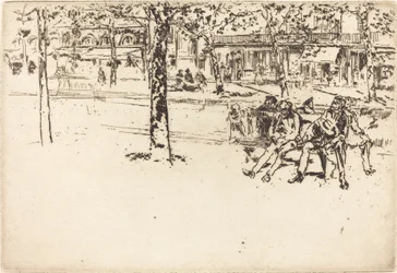 Le Boulevard Poissoniere, 1893