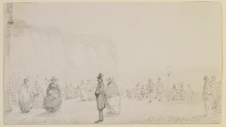 Die Küsten bei Dieppe, 1857