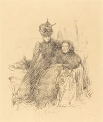 Mutter und Tochter, 1897