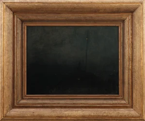 Nocturne in Schwarz und Gold: Einfahrt zum Southampton Water, um 1875-76