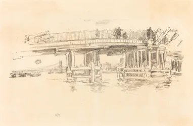 Alte Battersea-Brücke, 1879-1887