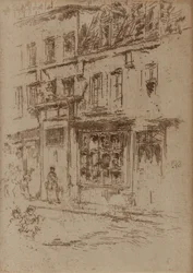 Petite Rue au Beurre, Brüssel, 1887
