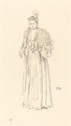 Porträtstudie: Miss Charlotte R. Williams, 1892