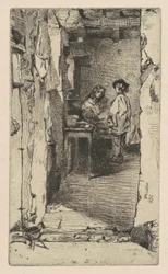 Lumpensammler, Quartier Mouffetard, Paris, 1858