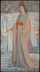 Skizze für Rose und Silber: La Princesse du Pays de la Porcelaine, 1863-64
