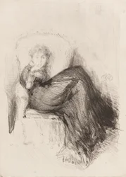 Studie - Maude sitzt