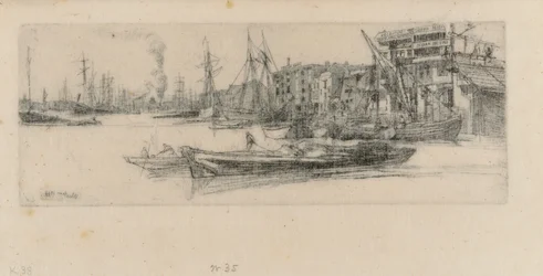 Thames Lagerhäuser, 1859