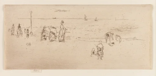 Der Strand, Ostende, 1887