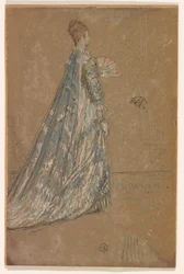 Das blaue Kleid, 1871