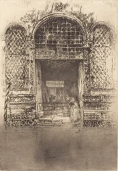 Das Türportal, 1880