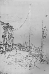 Der kleine Mast, um 1880