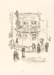 Das Fenster des Managers, Gaiety Theatre, 1896