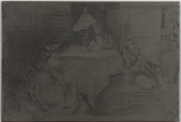 Das Musikzimmer, 1858