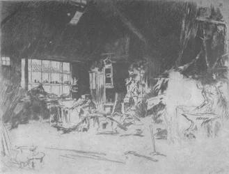Die Schmiede, 1880, 1904
