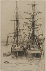 Die zwei Schiffe, 1875