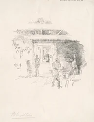 Der Reifenschmied, 1890