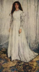 Das weiße Mädchen, 1862