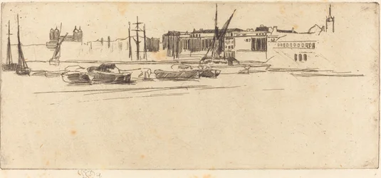 Der Weiße Turm, ca. 1875