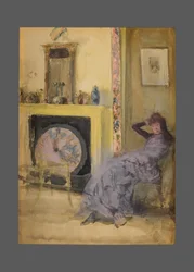 Das gelbe Zimmer, ca. 1883-84