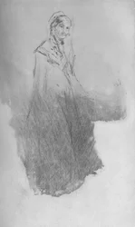 Whistlers Mutter, um 1904