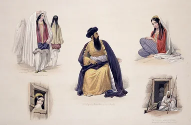 Ein Porträt seiner Majestät Shah-Soojah-Ool-Moolk (1780-1842), aus 