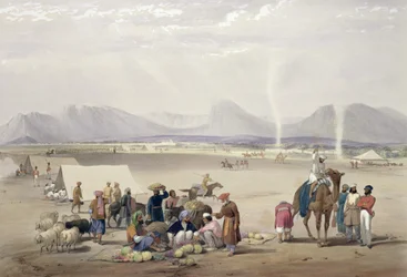 Die Stadt Kandahar, aus 