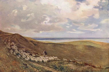 Auf den South Downs bei Brighton