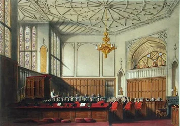 Die Privatkapelle, Windsor Castle, aus 