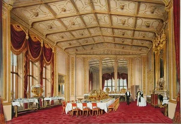 Das Private Speisezimmer, Windsor Castle, aus 