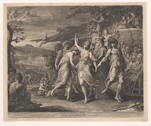 Eine griechische Erntefeier