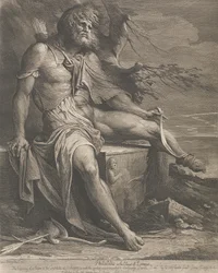 Philoctetes auf der Insel Lemnos