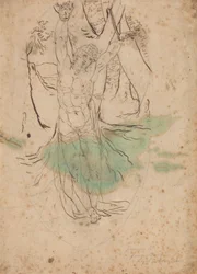 Studie für den heiligen Sebastian