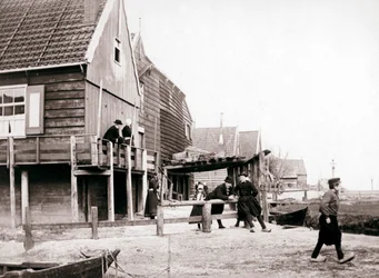 Marken-Insel, Niederlande, 1898