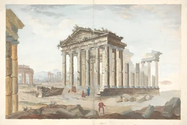 Ruinen der Tempel bei Saltronza