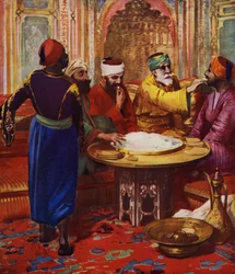 Das Abendessen bei den Belladeen